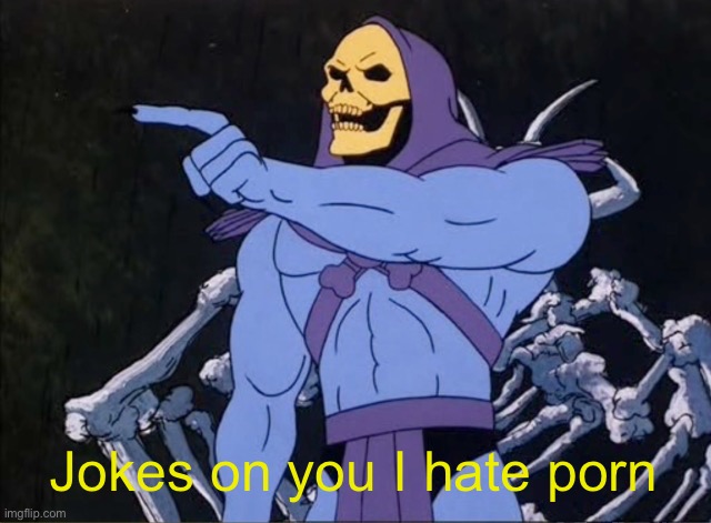 Jokes on you I’m into that shit | Jokes on you I hate porn | image tagged in jokes on you i m into that shit | made w/ Imgflip meme maker