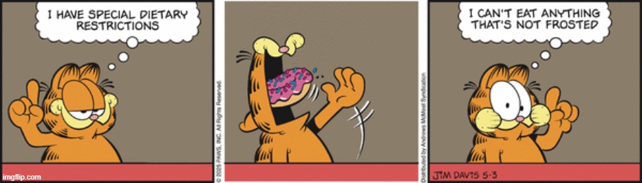 Garfield | image tagged in comics | made w/ Imgflip meme maker