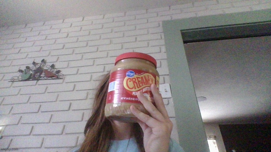 64 oz of peanut butter (half gallon) | made w/ Imgflip meme maker