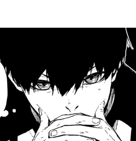 Yoichi Isagi reaction pic Blank Meme Template