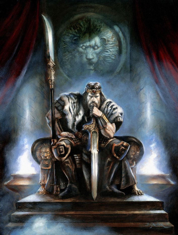 King Conan Blank Meme Template