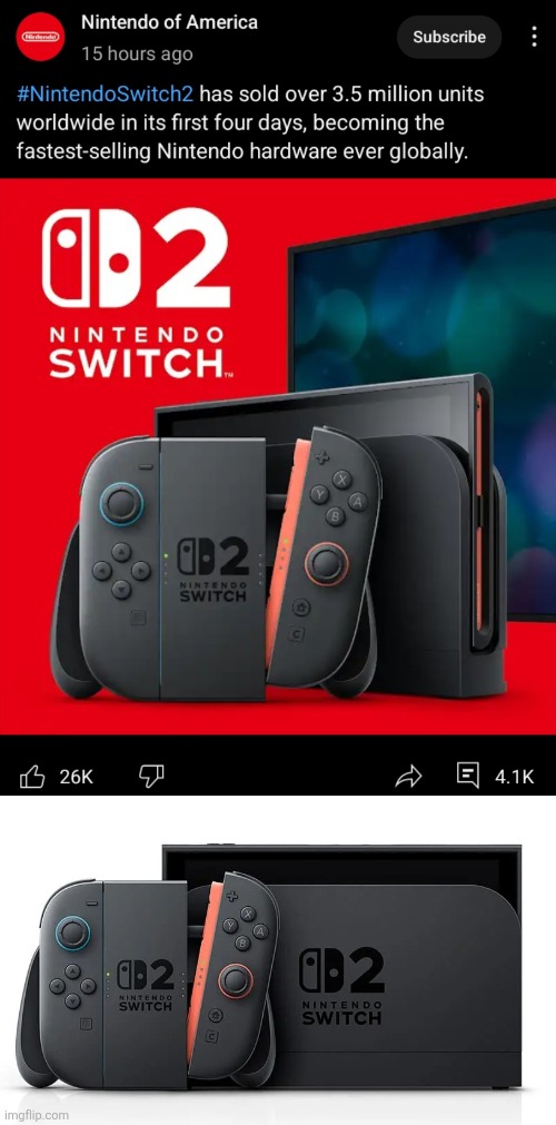 image tagged in nintendo switch 2 | made w/ Imgflip meme maker