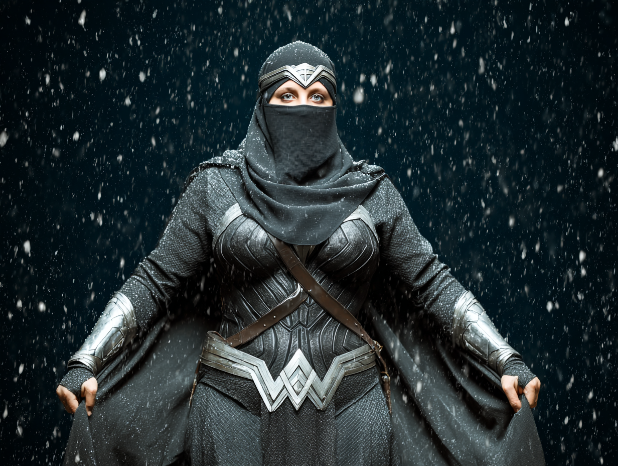 arab wonder woman Blank Meme Template