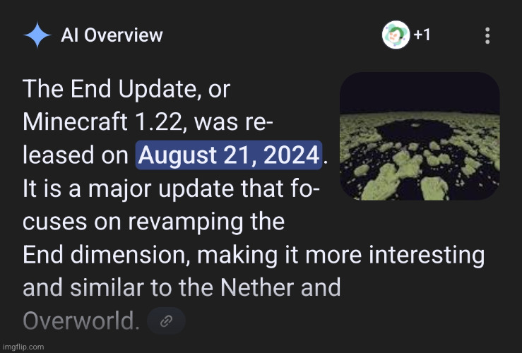 Google AI: spreading false information since 2025 | made w/ Imgflip meme maker