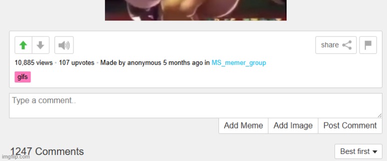 1247 comments???? | made w/ Imgflip meme maker