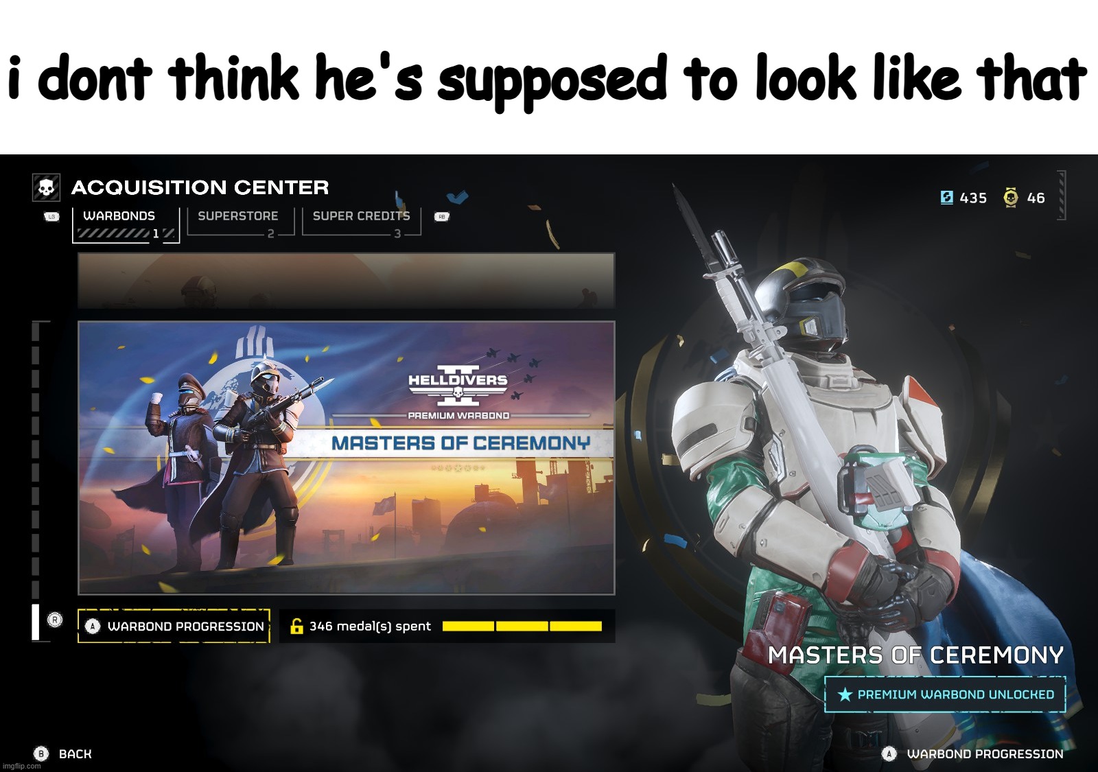 i dont think he's supposed to look like that | made w/ Imgflip meme maker