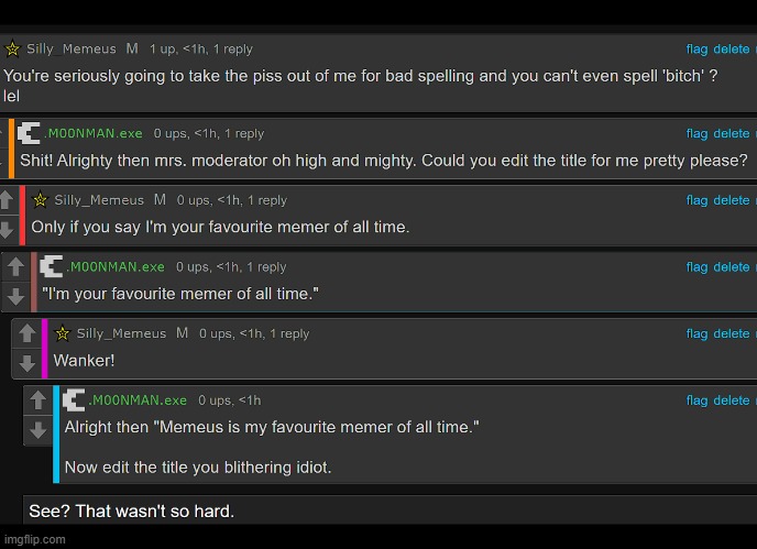 I made MoonMan say please lmao | made w/ Imgflip meme maker