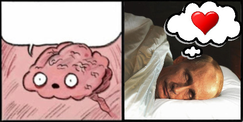 happy putin sleeping Blank Meme Template