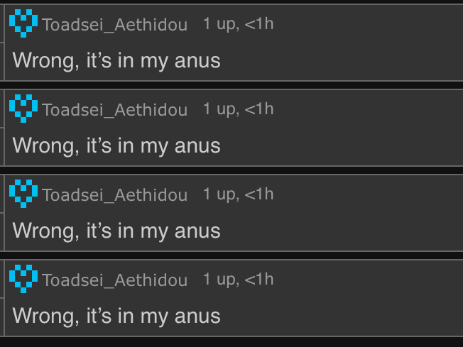 Wrong, it’s in my anus Blank Meme Template