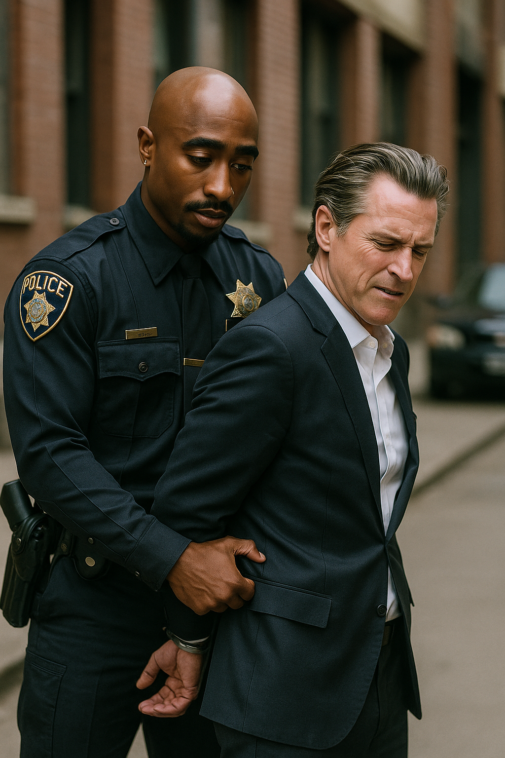 2pac arrest gavin Blank Meme Template