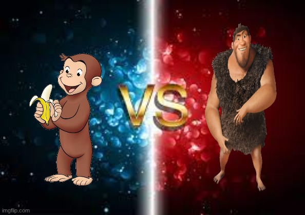 who will win | image tagged in vs battle,grug,george | made w/ Imgflip meme maker