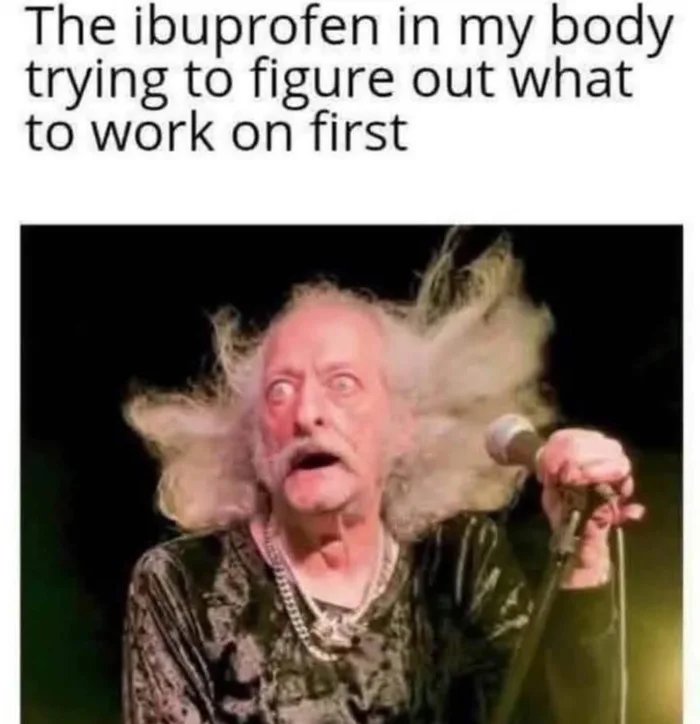 Pain killer Blank Meme Template