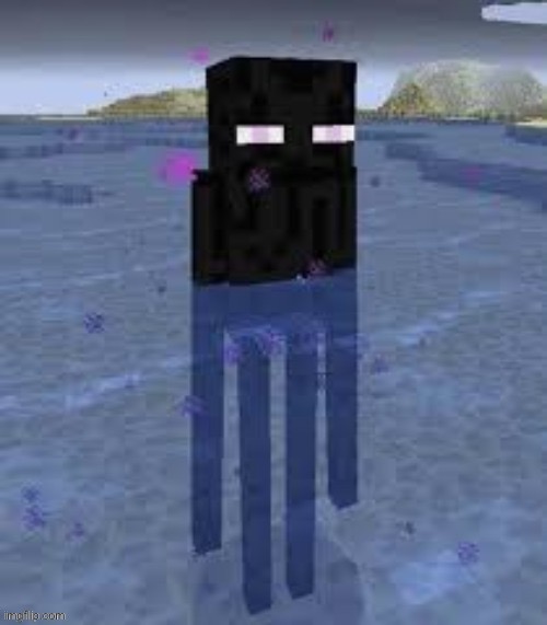 image tagged in cursed enderman | made w/ Imgflip meme maker