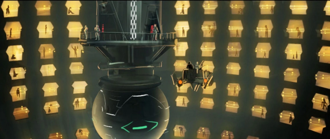 Republic Prison Interior Blank Meme Template