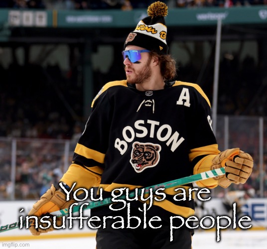 I’m gonna draw something, good night | You guys are insufferable people | image tagged in pasta | made w/ Imgflip meme maker