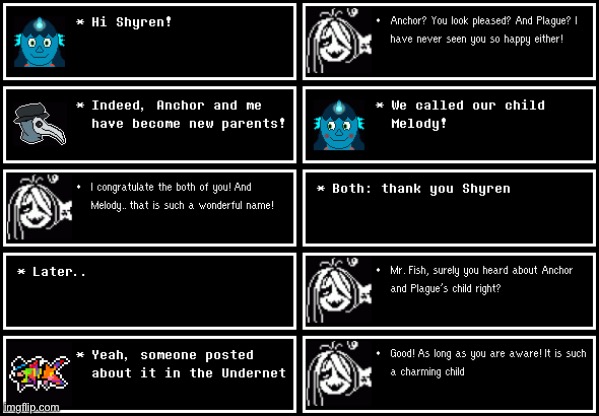 Shyren is the one who posts stuff in the Undernet | made w/ Imgflip meme maker