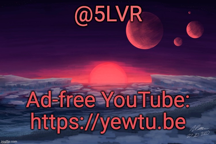 Silver's TRAPPIST-1f Template | Ad-free YouTube: https://yewtu.be | image tagged in silver's trappist-1f template | made w/ Imgflip meme maker