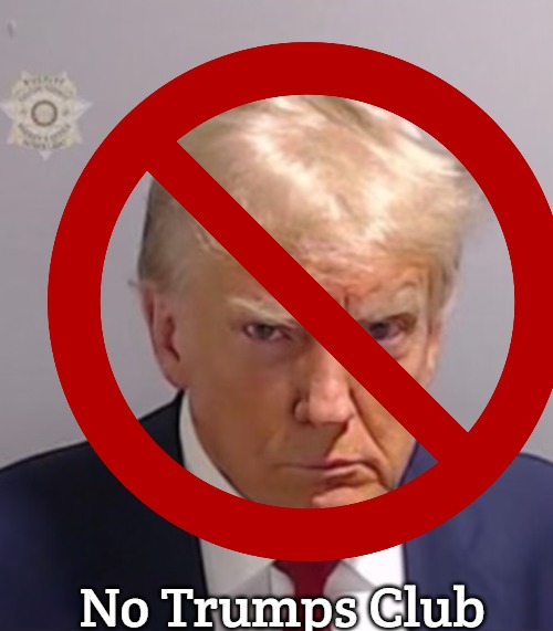 Donald Trump Mugshot | No Trumps Club | image tagged in donald trump mugshot,trump,slavic lives matter | made w/ Imgflip meme maker