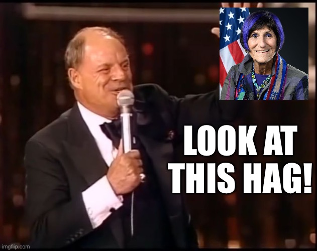 How to get rid of an erection | LOOK AT THIS HAG! | image tagged in rickles rickled,yuck | made w/ Imgflip meme maker