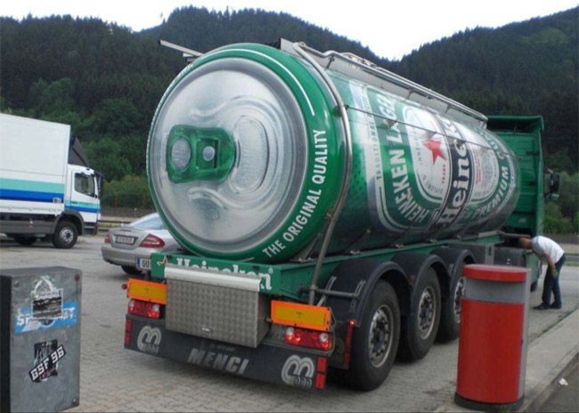 Beer truck Blank Meme Template