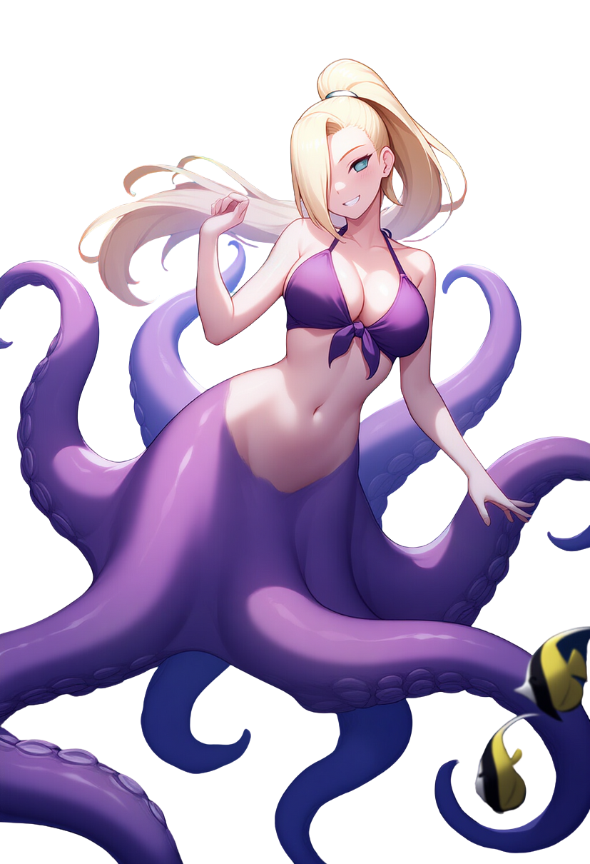 ino mermaid Blank Meme Template