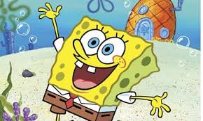 happy spongebob Blank Meme Template