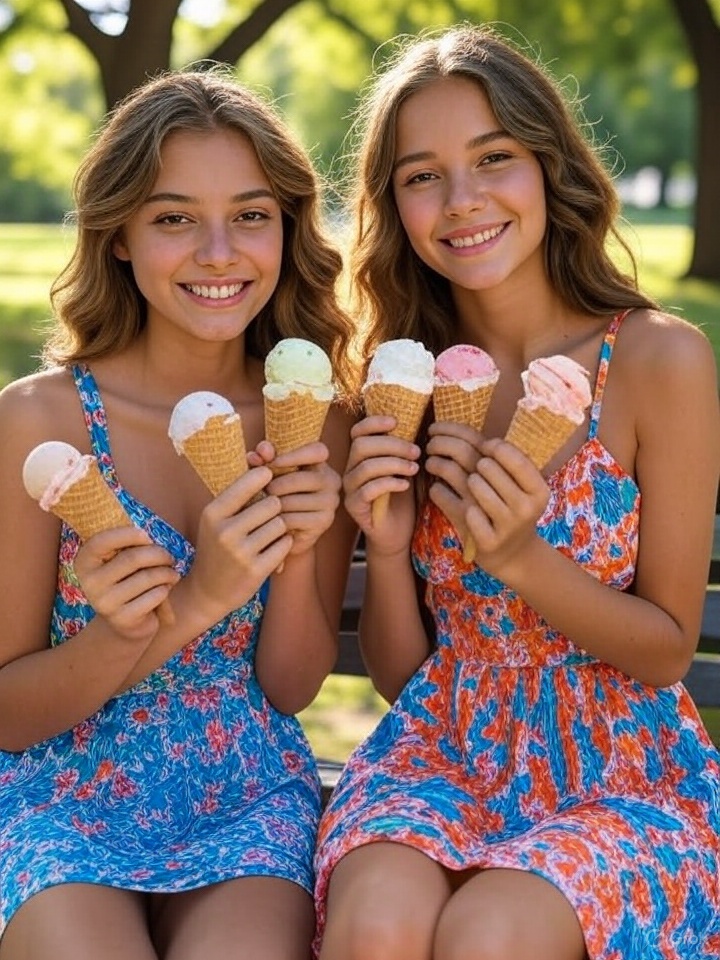 More ice cream Blank Meme Template