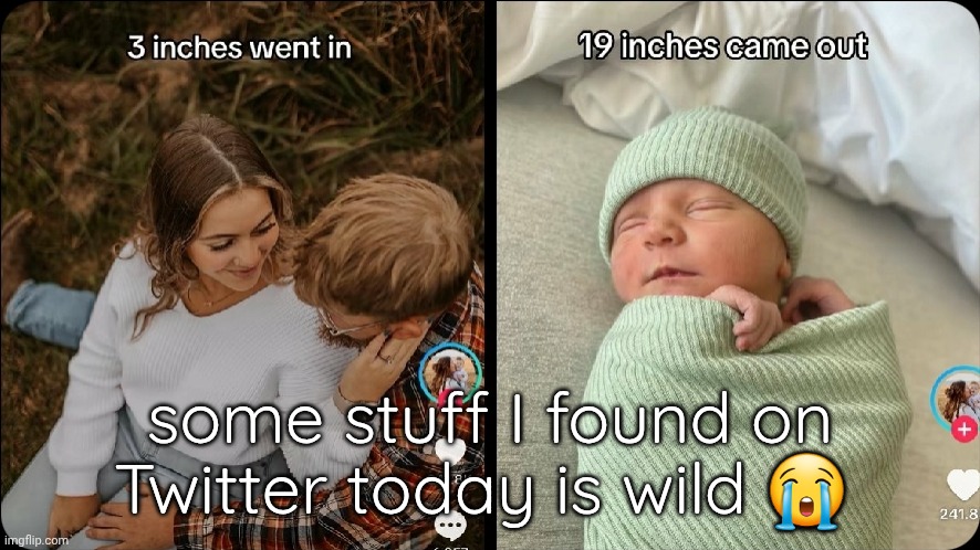 Lol | some stuff I found on Twitter today is wild 😭 | made w/ Imgflip meme maker