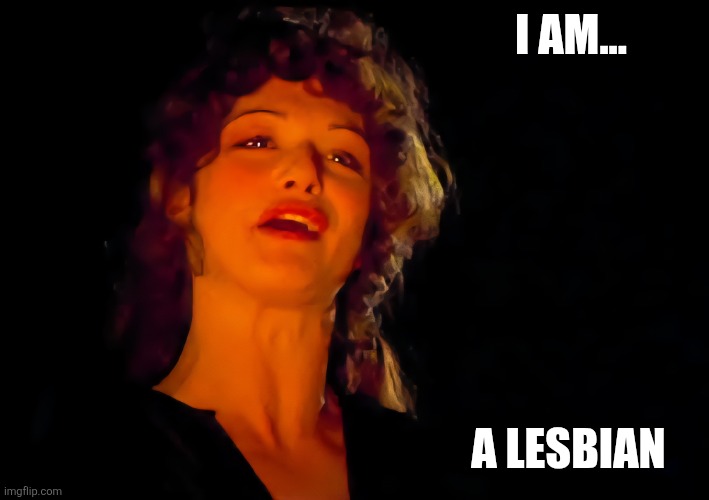 Evie "I am a lesbian" | I AM... A LESBIAN | image tagged in drunk evie the mummy i am a librarian | made w/ Imgflip meme maker