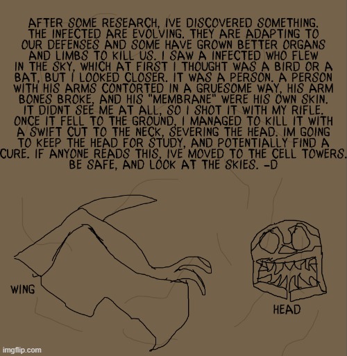 Puter Saprus AU: "The Note." | made w/ Imgflip meme maker