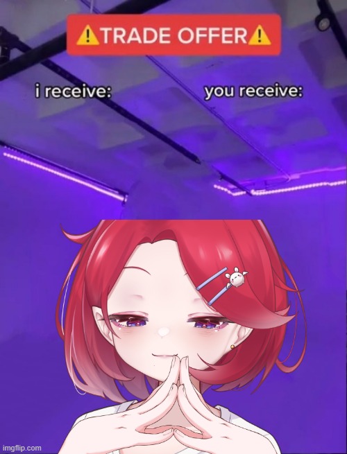 Piffle Trade Offer Blank Meme Template