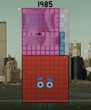 1985 Blank Meme Template