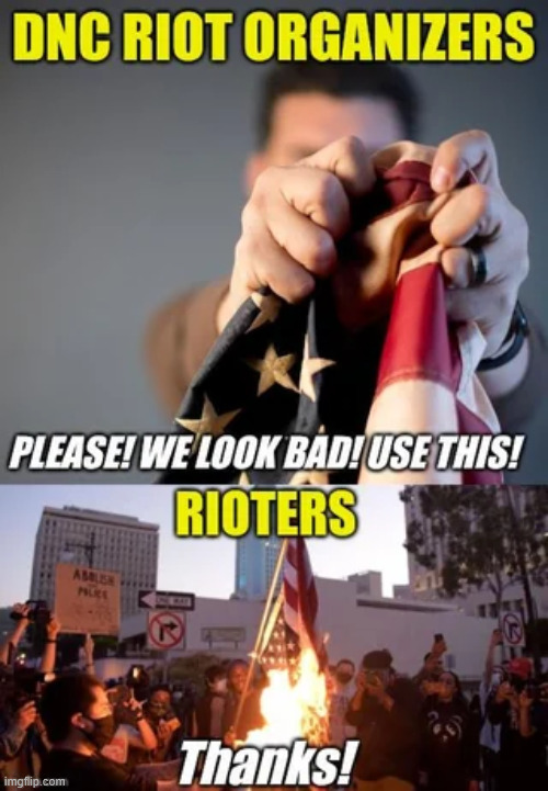 Becuase using foreign flags was not a good optic | image tagged in political,reposts,dems,organized violent riots | made w/ Imgflip meme maker