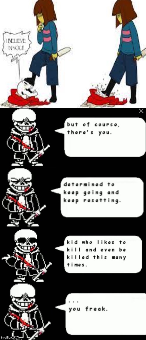 Thou Papyrus killing monster! | made w/ Imgflip meme maker
