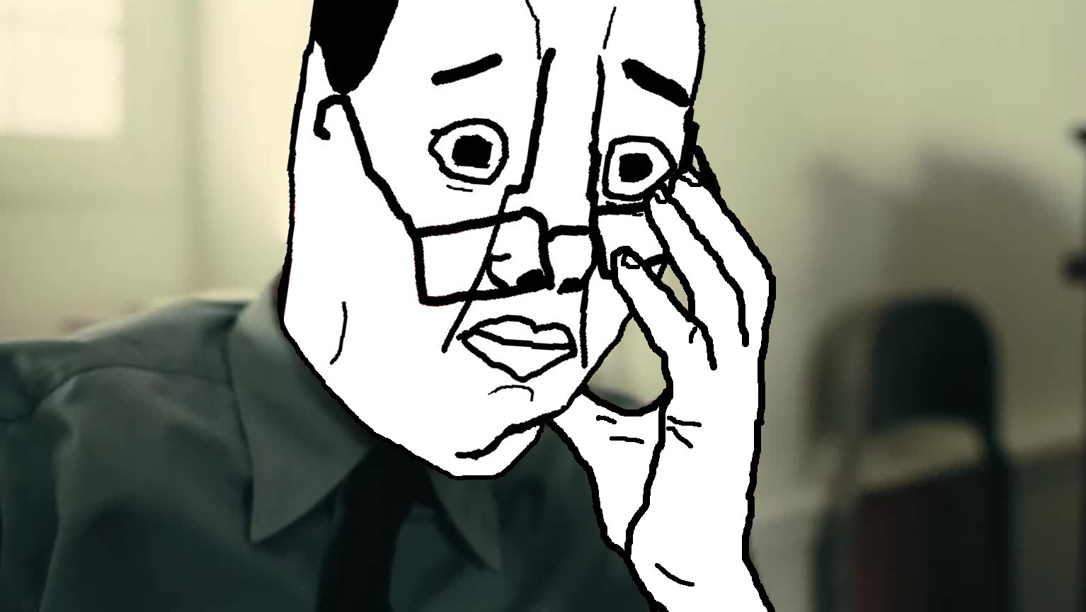 S-something happened Blank Meme Template