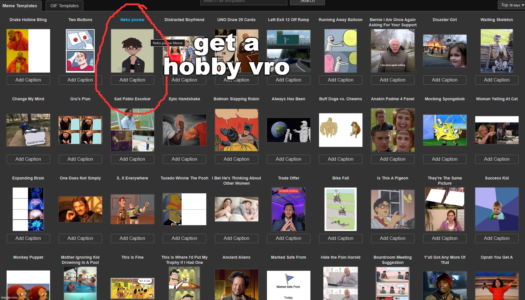its tiny but idc | get a hobby vro | made w/ Imgflip meme maker