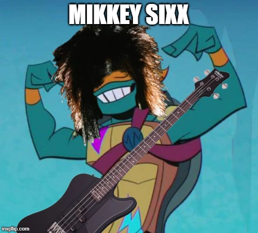 :3 | MIKKEY SIXX | image tagged in nikki sixx | made w/ Imgflip meme maker