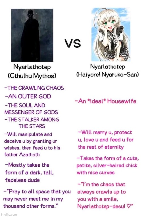 2010's ahh post | image tagged in cthulhu,comparison | made w/ Imgflip meme maker
