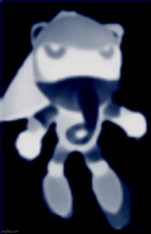 hue11 (analog horror) | image tagged in silly metal sonic plush | made w/ Imgflip meme maker