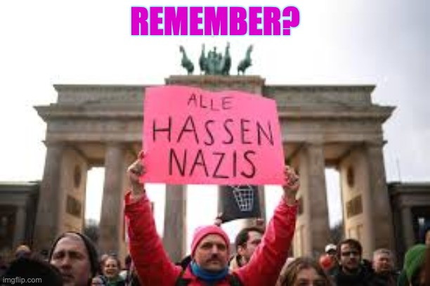 Let's be on the right side of history again, this time | REMEMBER? | image tagged in everyone hates nazis,fascism,antifa,history,usa | made w/ Imgflip meme maker