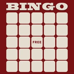 red bingo Blank Meme Template
