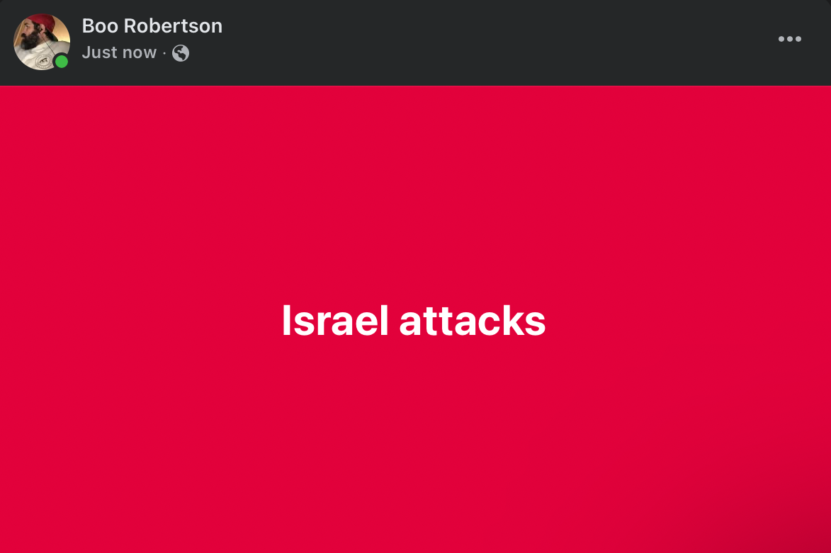 Israel Attacks Blank Meme Template