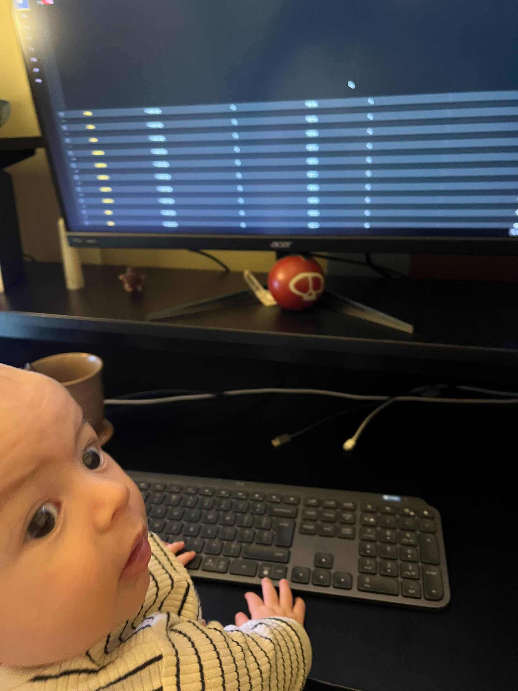 pc baby Blank Meme Template