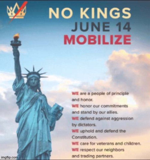 No Kings! | made w/ Imgflip meme maker