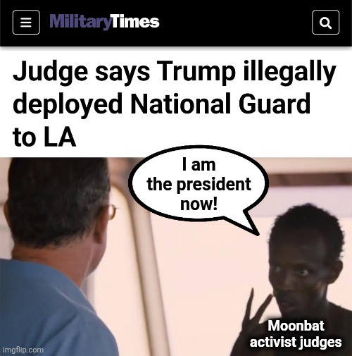Instantly overturned on appeal | I am
the president
now! Moonbat
activist judges | image tagged in i am the captain now,memes,democrats,judges,trump derangement syndrome | made w/ Imgflip meme maker