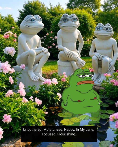 Unbothered. Moisturized. Happy. In My Lane. Focused. Flourishing | image tagged in unbothered moisturized happy in my lane focused flourishing | made w/ Imgflip meme maker