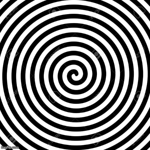 image tagged in hypnosis spiral | made w/ Imgflip meme maker