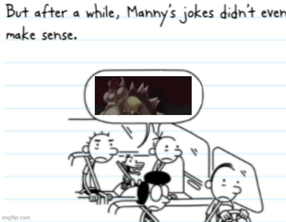 Why did I make this? | image tagged in manny joke | made w/ Imgflip meme maker