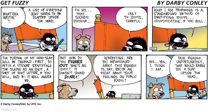 image tagged in comics,get fuzzy,cat and dog | made w/ Imgflip meme maker