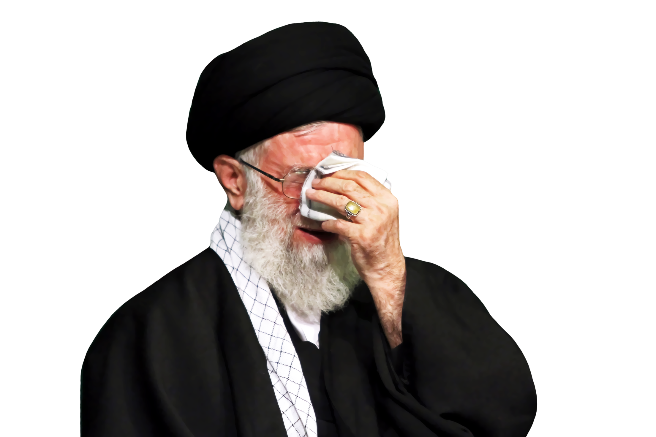 Khamenei sad Blank Meme Template